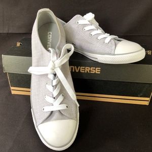 Converse Dainty OX Light Grey Sz. 8